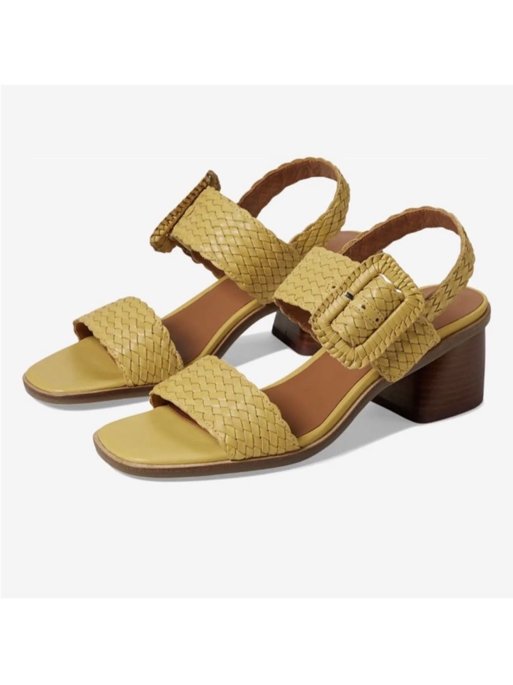 GENTLE SOULS women's madylyn heeled sandal in chocolate Sz 10
